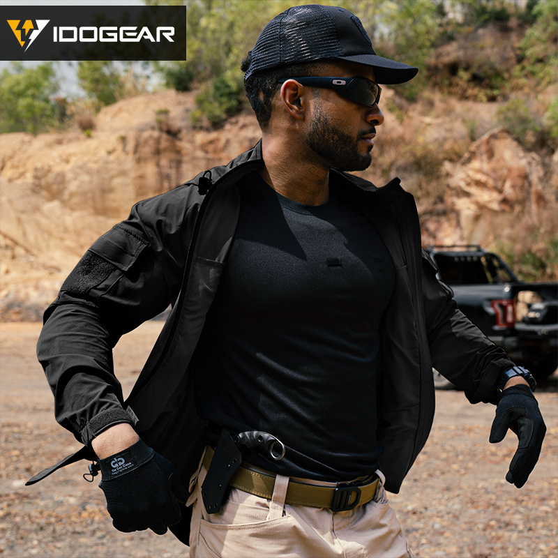 IDOGEAR Tactical Wind Coat Gen2 L5 Soft Water-resistant Highly Elastic  Windproof Jacket Outdoor Clothing 3118