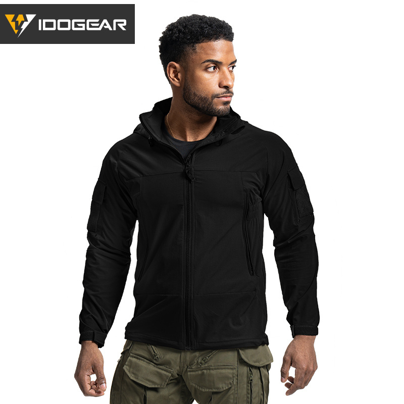 IDOGEAR Tactical Wind Coat Gen2 L5 Soft Water-resistant Highly Elastic Windproof Jacket Outdoor Clothing 3118