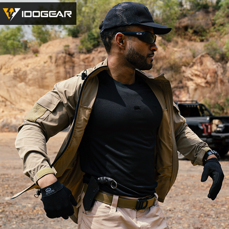 IDOGEAR Tactical Wind Coat Gen2 L5 Soft Water-resistant Highly Elastic  Windproof Jacket Outdoor Clothing 3118