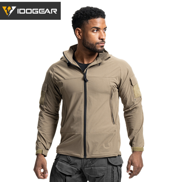 IDOGEAR Tactical Wind Coat Gen2 L5 Soft Water-resistant Highly Elastic  Windproof Jacket Outdoor Clothing 3118