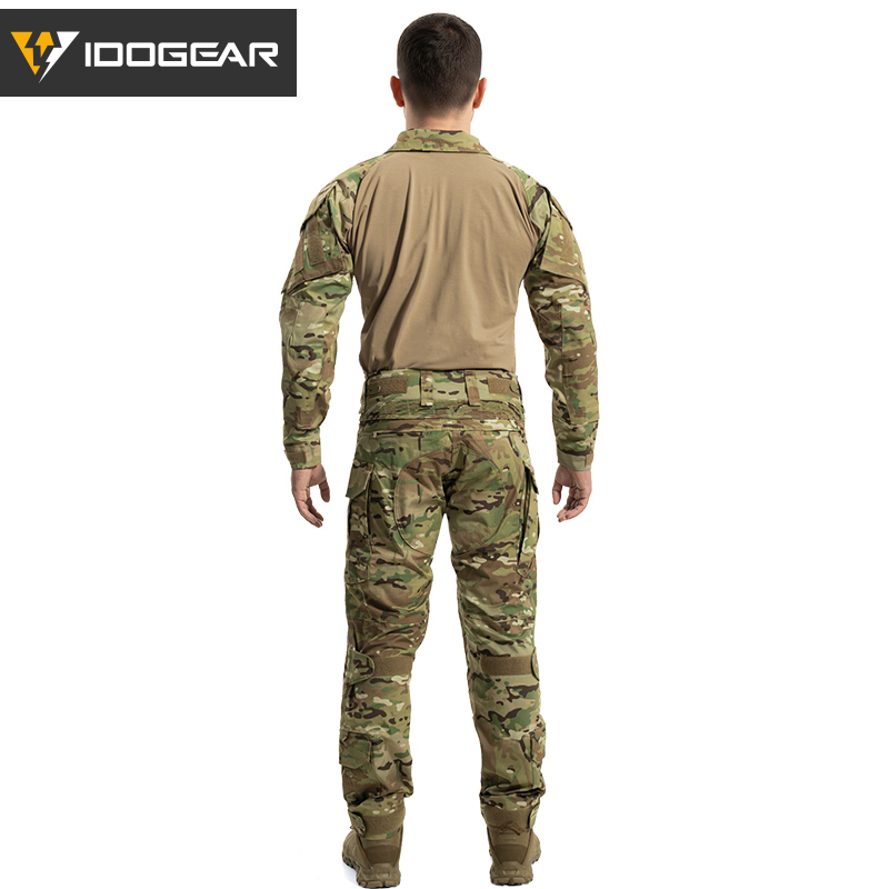 IDOGEAR Tactical G3 Uniform with Original Fabric Breathable Water-repellent Combat Uniform 3001