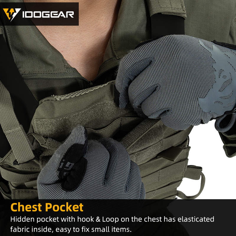 IDOGEAR JPC 2.0 Tactical Vest Airsoft Tactical Plate Carrier 500D Nylon 3312