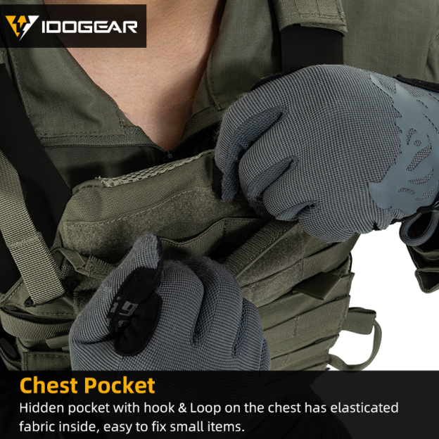 IDOGEAR JPC 2.0 Tactical Vest Airsoft Tactical Plate Carrier 500D Nylon 3312