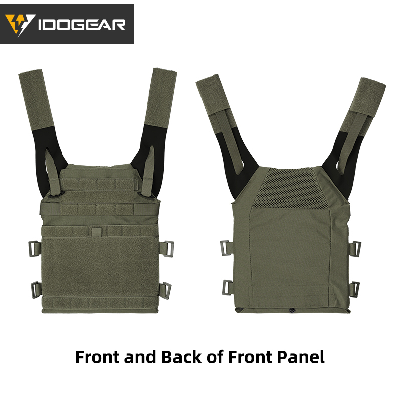 IDOGEAR JPC 2.0 Tactical Vest Airsoft Tactical Plate Carrier 500D Nylon 3312