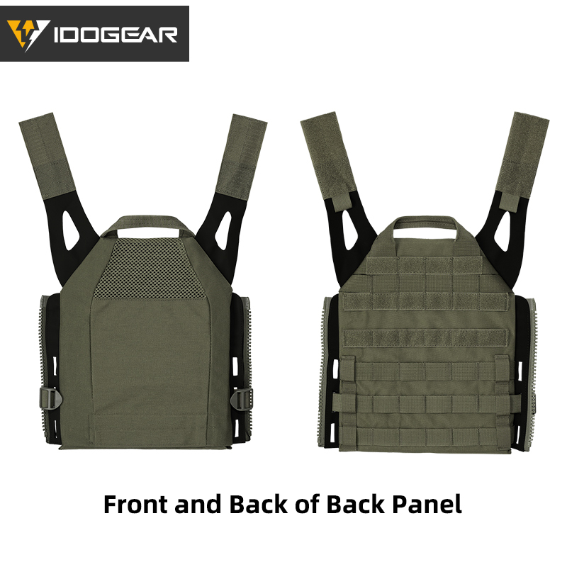 IDOGEAR JPC 2.0 Tactical Vest Airsoft Tactical Plate Carrier 500D Nylon 3312