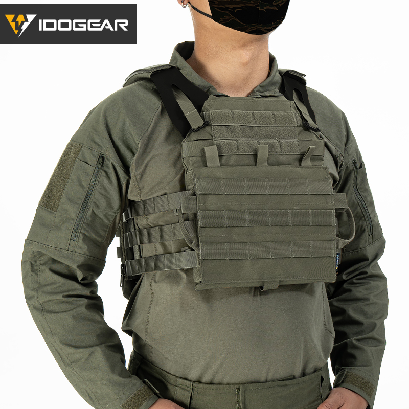 IDOGEAR JPC 2.0 Tactical Vest Airsoft Tactical Plate Carrier 500D Nylon 3312