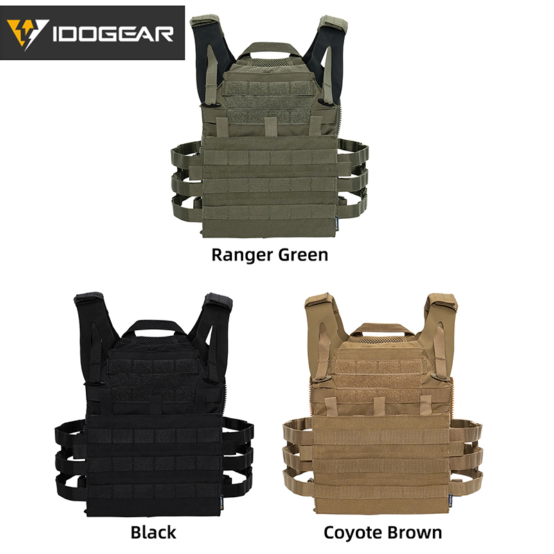 IDOGEAR JPC 2.0 Tactical Vest Airsoft Tactical Plate Carrier 500D Nylon 3312