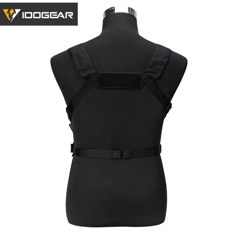 IDOGEAR MK3 Tactical Chest Rig Modular Lightweight Training