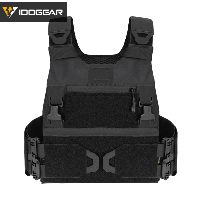IDOGEAR Tactical 3.0 FCSK Vest Quick Release With Elastic Sides for Airsoft Military 3320