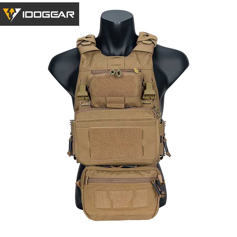 Tactical 3.0 FCSK Vest with DOPE Pouch Set ,Drop Pouch and Dump Drop 3320Set-6Pack