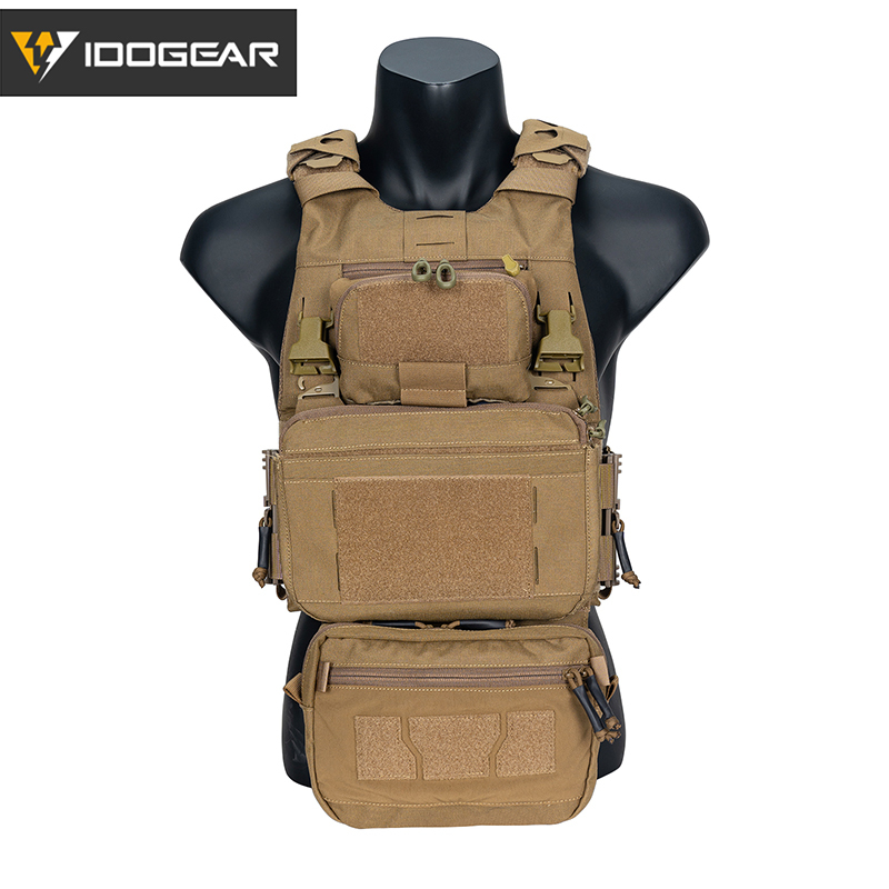 Tactical 3.0 FCSK Vest with DOPE Pouch Set ,Drop Pouch and Dump Drop 3320Set-6Pack