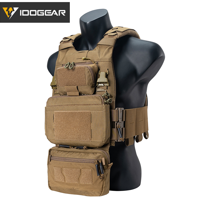 Tactical 3.0 FCSK Vest with DOPE Pouch Set ,Drop Pouch and Dump Drop 3320Set-6Pack