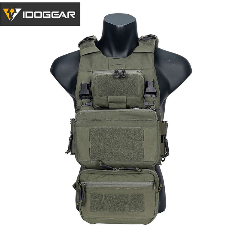 Tactical 3.0 FCSK Vest with DOPE Pouch Set ,Drop Pouch and Dump Drop 3320Set-6Pack