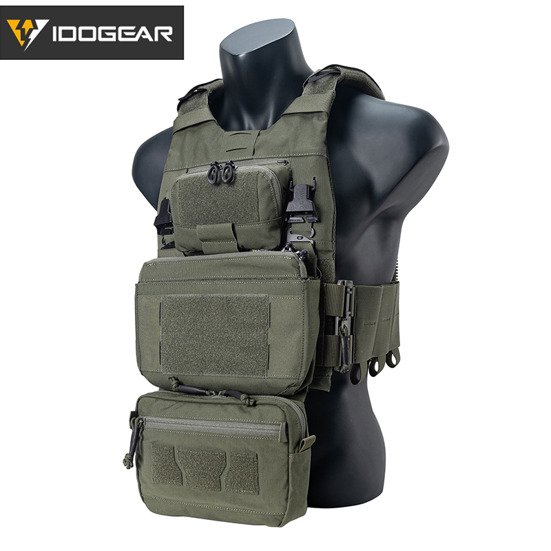 Tactical 3.0 FCSK Vest with DOPE Pouch Set ,Drop Pouch and Dump Drop 3320Set-6Pack