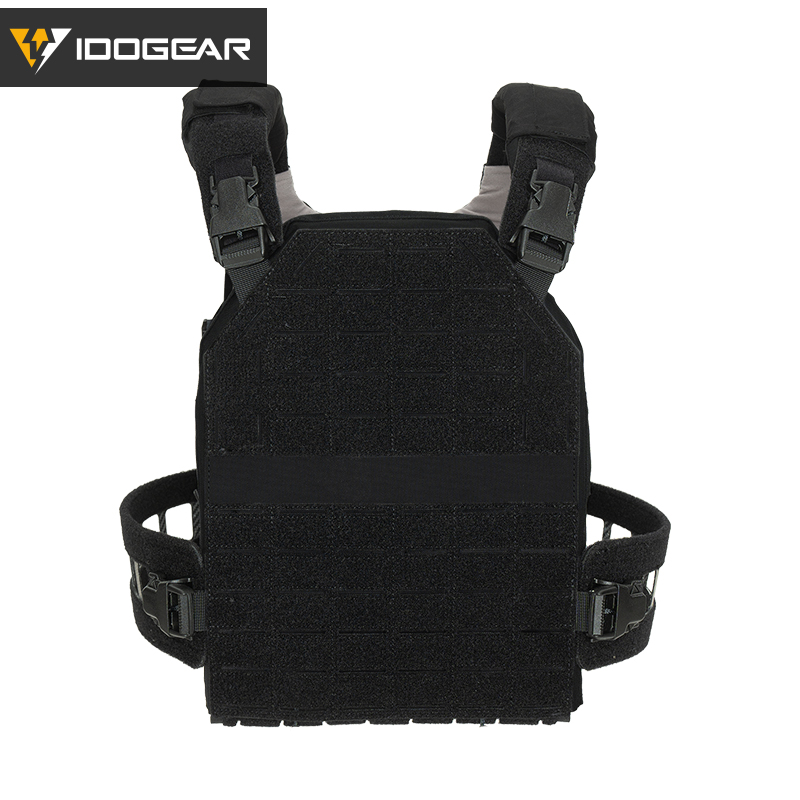 IDOGEAR Tactical Vest with Quick Release System Loop MOLLE Breathable Sweat-adsorbent Multi-function 3321