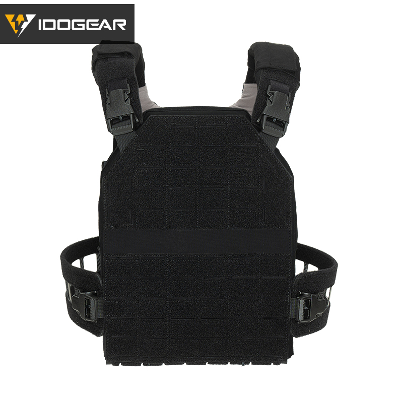 IDOGEAR Tactical Vest with Quick Release System Loop MOLLE Breathable Sweat-adsorbent Multi-function 3321