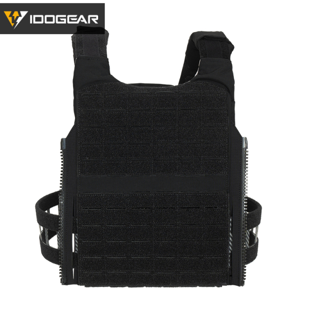 IDOGEAR Tactical Vest with Quick Release System Loop MOLLE Breathable Sweat-adsorbent Multi-function 3321