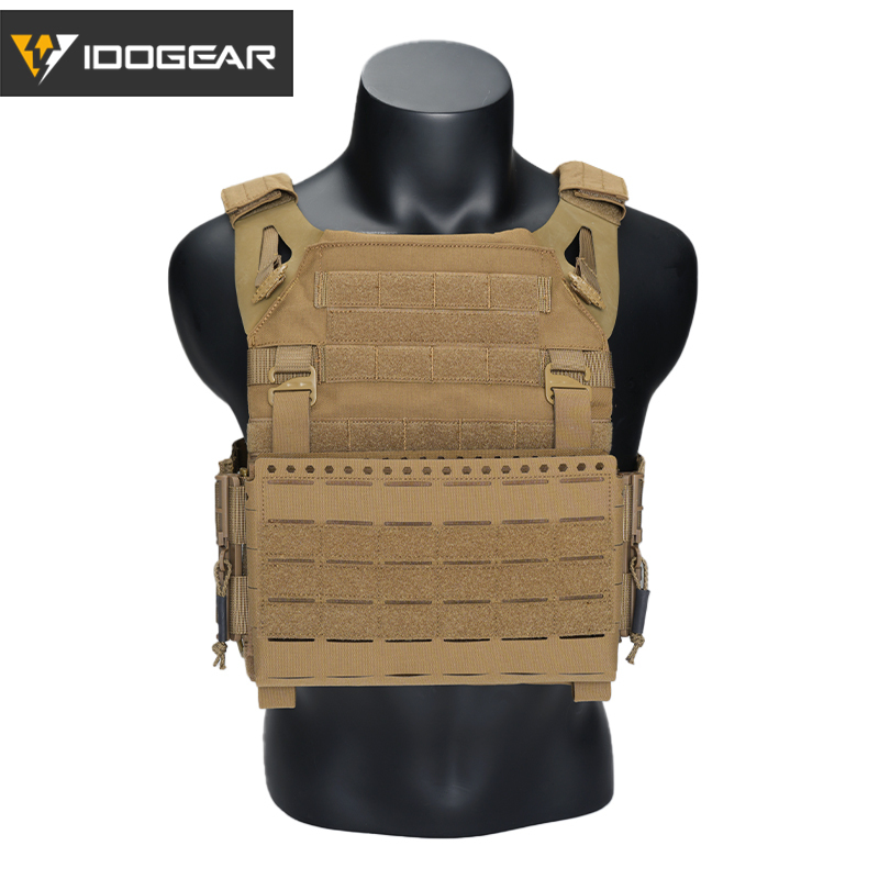 IDOGEAR Tactical 3.0 FCSK Vest Quick Release with Front Panel SS Style 3320-2Pack