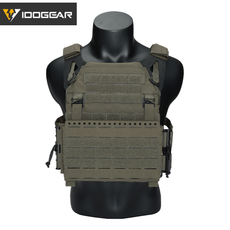 IDOGEAR Tactical 3.0 FCSK Vest Quick Release with Front Panel SS Style 3320-2Pack