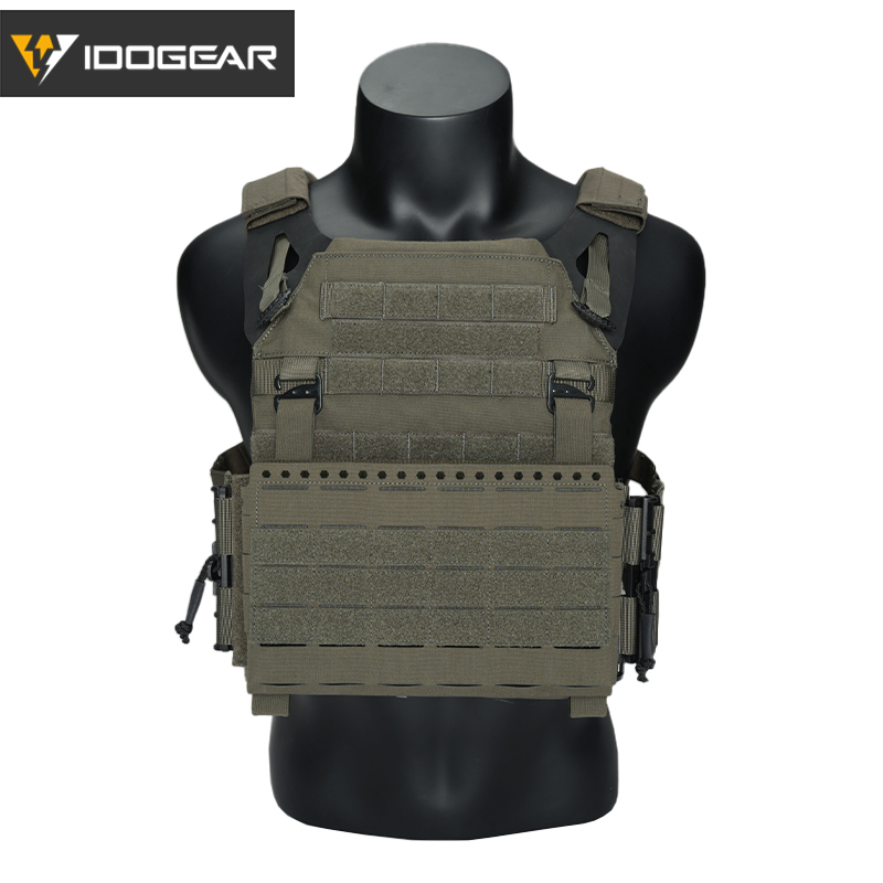 IDOGEAR Tactical 3.0 FCSK Vest Quick Release with Front Panel SS Style 3320-2Pack