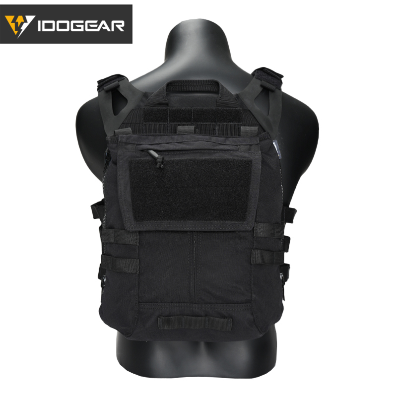 IDOGEAR Tactical JPC2.0 Vest CP Style with Zip-on Panel Pouch 3322-2Pack