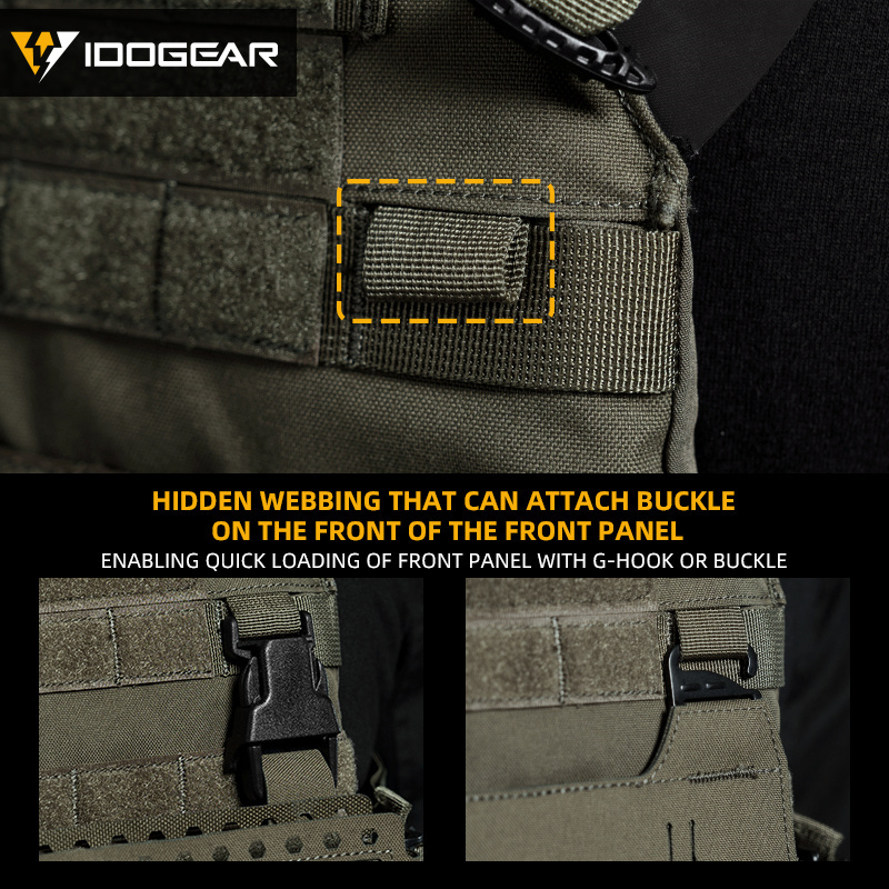 IDOGEAR Tactical JPC2.0 Vest CP Style Upgraded Version Quick Release MOLLE Lightweight 3322