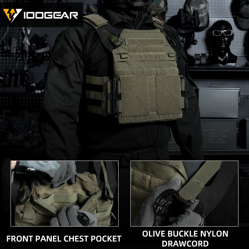IDOGEAR Tactical JPC2.0 Vest CP Style Upgraded Version Quick Release MOLLE Lightweight 3322