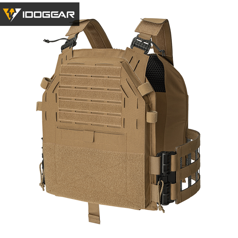 IDOGEAR Tactical G4 Vest with Quick Release Shoulder Strap Tegris Cummerbund MOLLE 3323