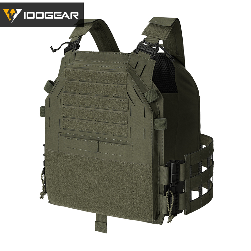 IDOGEAR Tactical G4 Vest with Quick Release Shoulder Strap Tegris Cummerbund MOLLE 3323