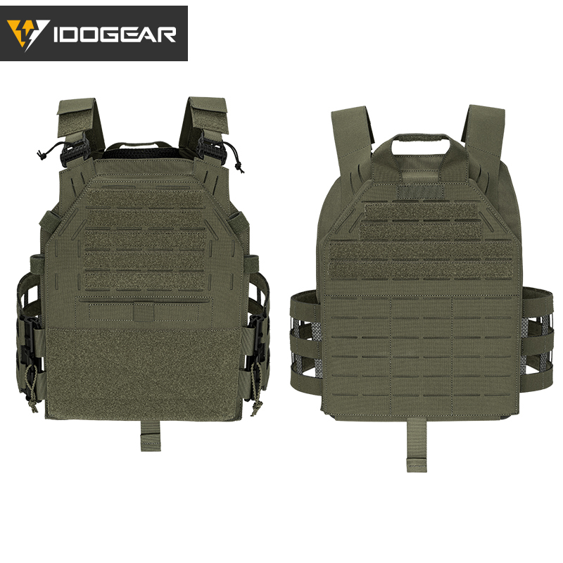 IDOGEAR Tactical G4 Vest with Quick Release Shoulder Strap Tegris Cummerbund MOLLE 3323