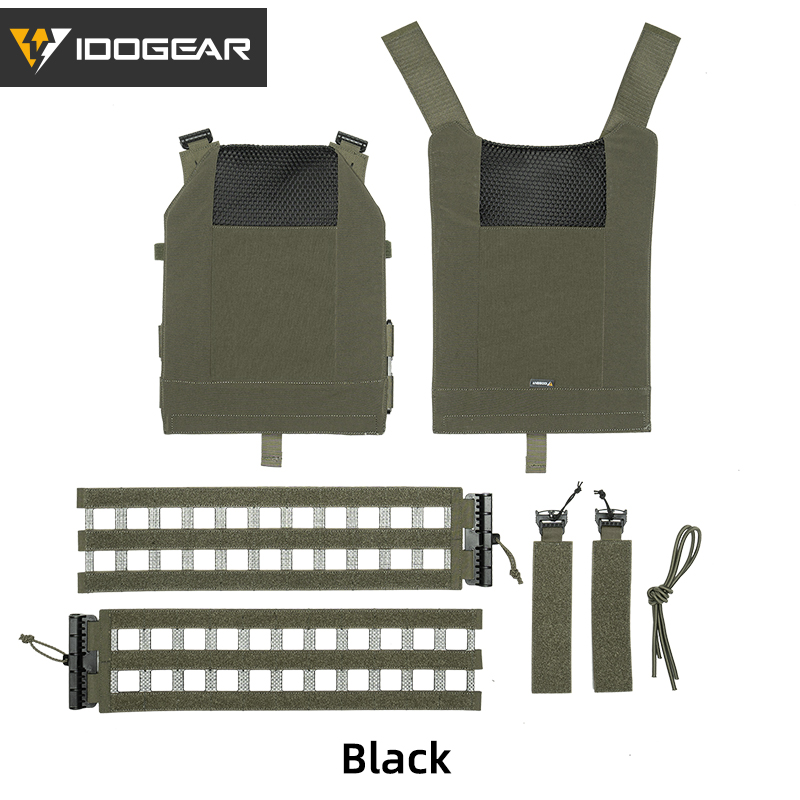 IDOGEAR Tactical G4 Vest with Quick Release Shoulder Strap Tegris Cummerbund MOLLE 3323