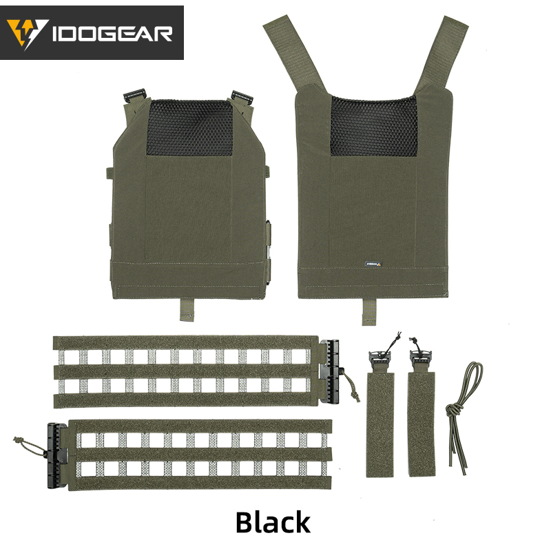 IDOGEAR Tactical G4 Vest with Quick Release Shoulder Strap Tegris Cummerbund MOLLE 3323