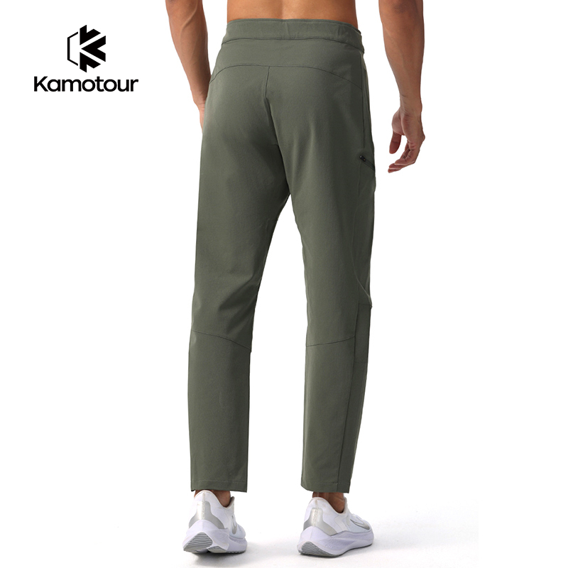 Kamotour Men's Straight-Fit Stretch Cargo Pant Softshell Hiking Pants Durable&Wear-Resistant 9204