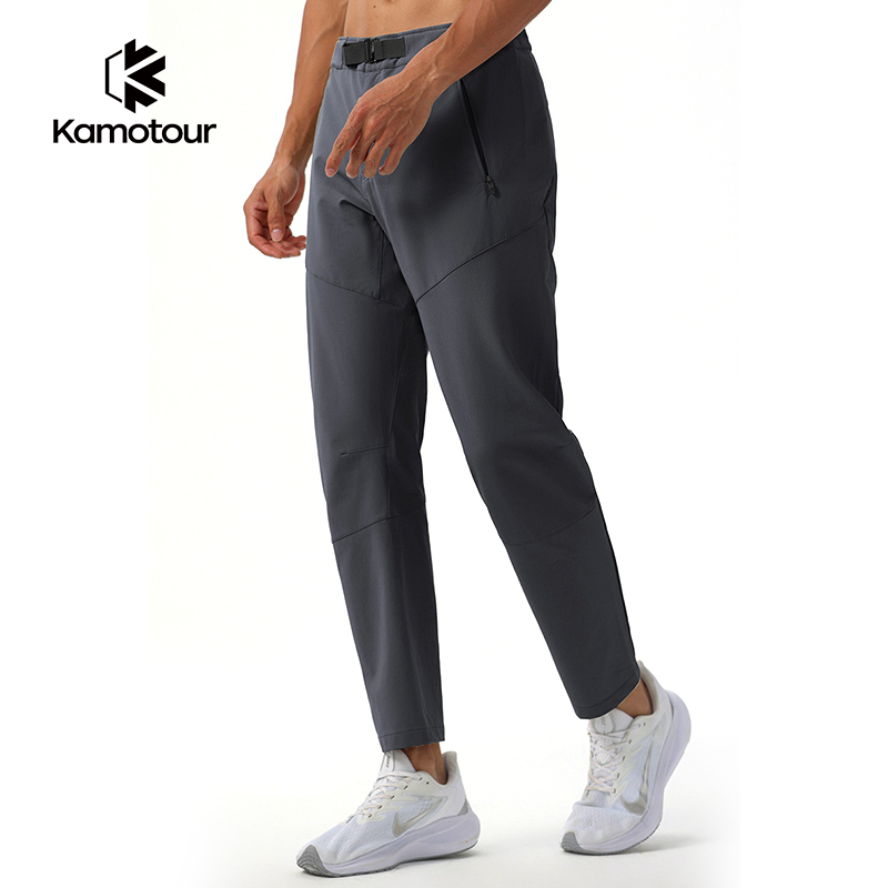 Kamotour Men's Straight-Fit Stretch Cargo Pant Softshell Hiking Pants Durable&Wear-Resistant 9204
