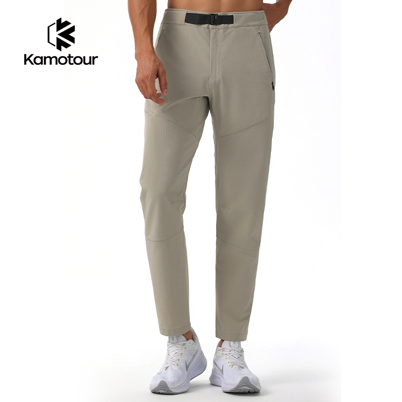 Kamotour Men's Straight Fit Stretch Cargo Pant Softshell Hiking Pants Durable&Wear-Resistant 9204