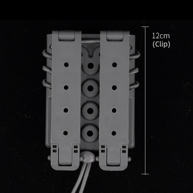 IDOGEAR Tactical Double Magazine Pouch for 5.56/.223 MOLLE Clip Versatile Mag Pouch MG-65-IDOGEAR INDUSTRIAL