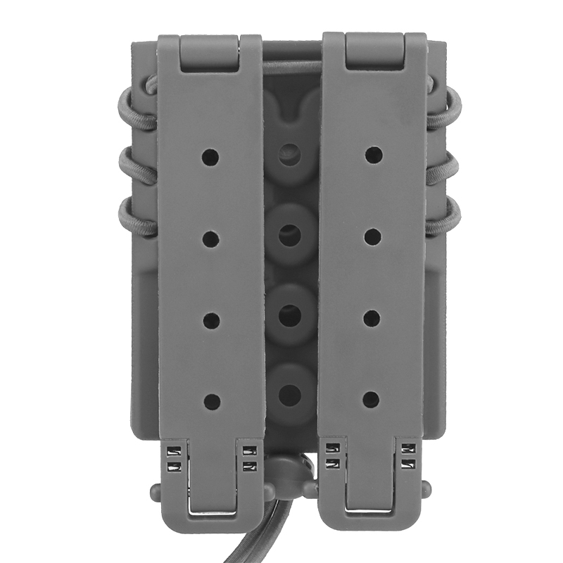 IDOGEAR Tactical Double Magazine Pouch for 5.56/.223 MOLLE Clip Versatile Mag Pouch MG-65-IDOGEAR INDUSTRIAL