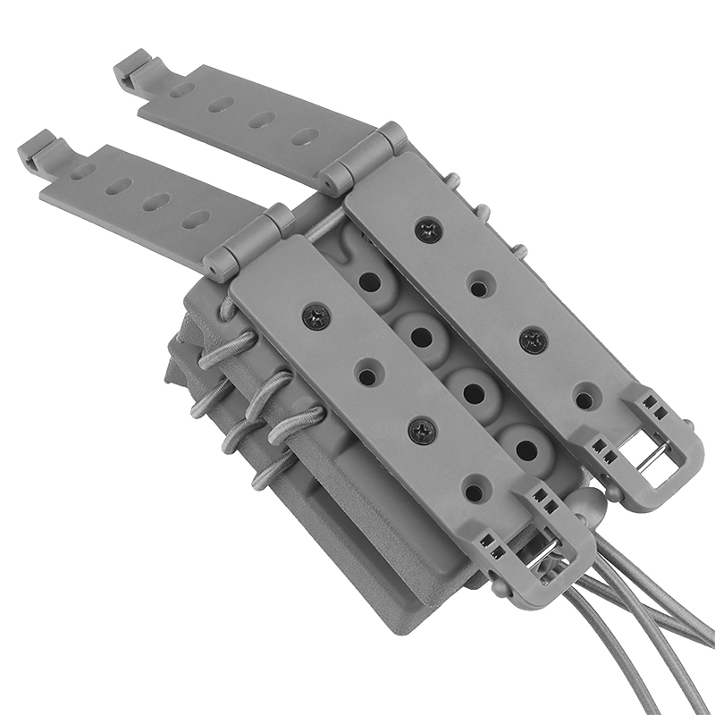 IDOGEAR Tactical Double Magazine Pouch for 5.56/.223 MOLLE Clip Versatile Mag Pouch MG-65-IDOGEAR INDUSTRIAL