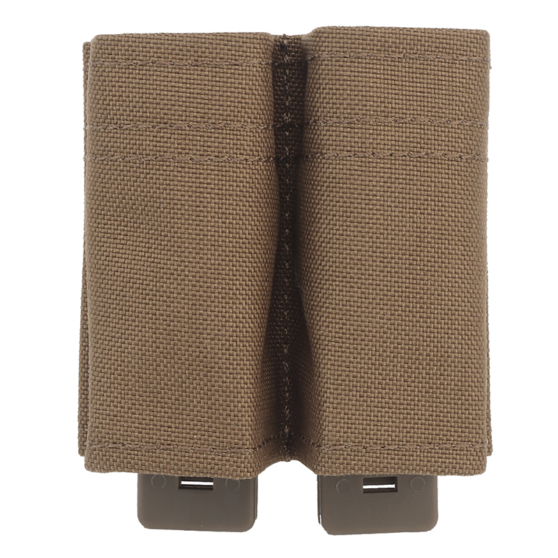 IDOGEAR Tactical Magazine Pouch Double Pistol Open Top Mag Pouch 9mm Fast Draw MOLLE Mag Carrier MG-F-04-IDOGEAR INDUSTRIAL