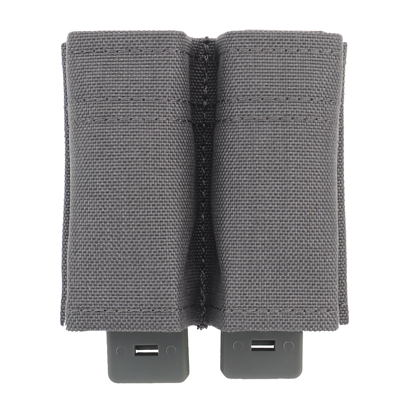 IDOGEAR Tactical Magazine Pouch Double Pistol Open Top Mag Pouch 9mm Fast Draw MOLLE Mag Carrier MG-F-04-IDOGEAR INDUSTRIAL