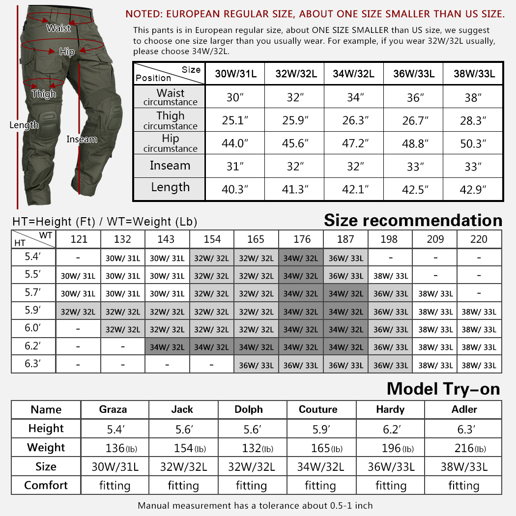 IDOGEAR Men's Tactical Combat Shirt and Pants Set Long Sleeve Uniform 1/4 Zip UT3011