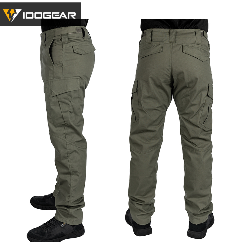 IDOGEAR GL Tactical Pants Multicam Combat Pants for Hiking Camping Casual Outdoor Sports Slim Fit Style Trousers 3204-IDOGEAR INDUSTRIAL
