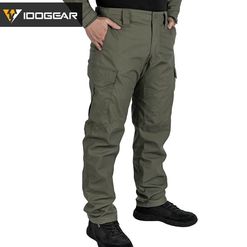 IDOGEAR GL Tactical Pants Multicam Combat Pants for Hiking Camping Casual Outdoor Sports Slim Fit Style Trousers 3204-IDOGEAR INDUSTRIAL