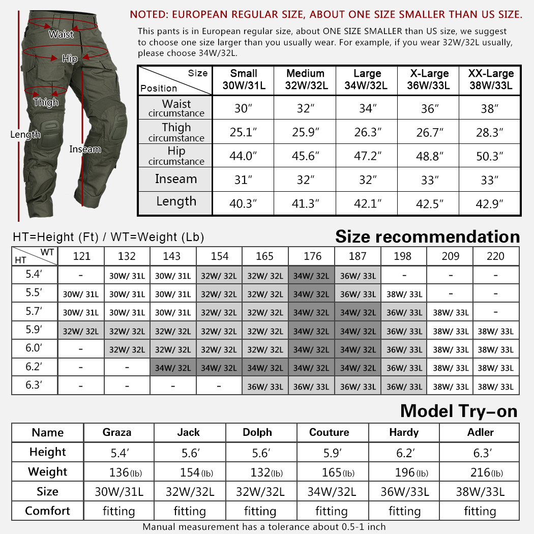 IDOGEAR G3 Sport Pants with Knee Pads Men Pants For Outdoor Training Trousers 3205