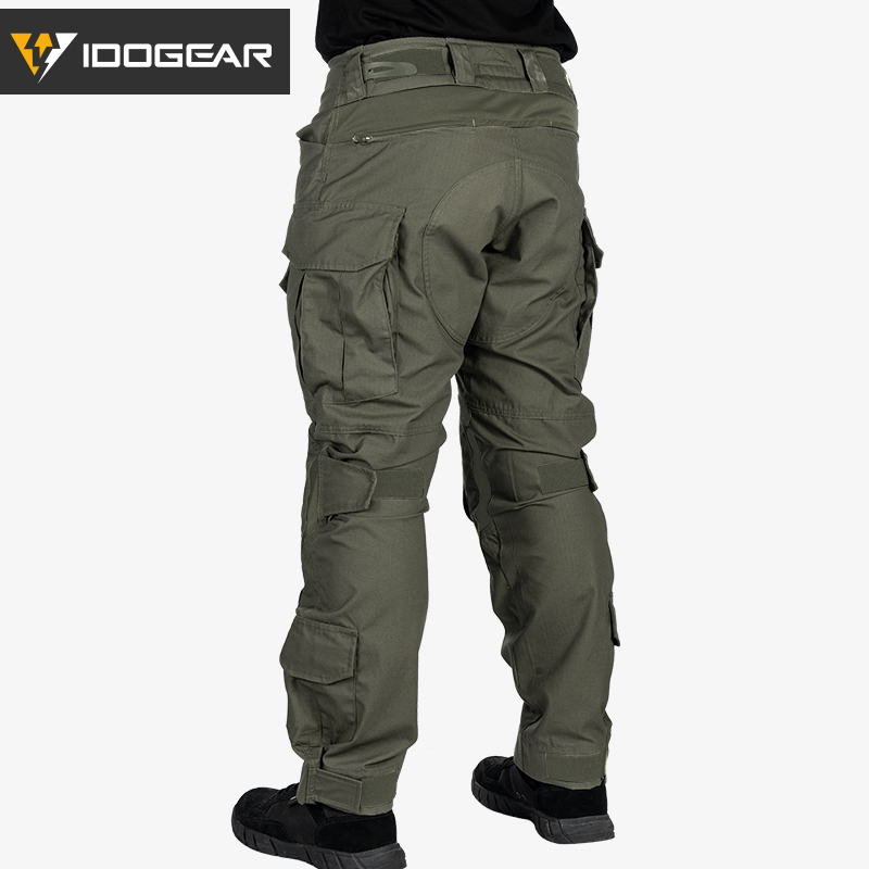 IDOGEAR G3 Combat Pants with Knee Pads Multicam Men Pants For Hunting, Paintball Camo Trousers 3205-IDOGEAR INDUSTRIAL