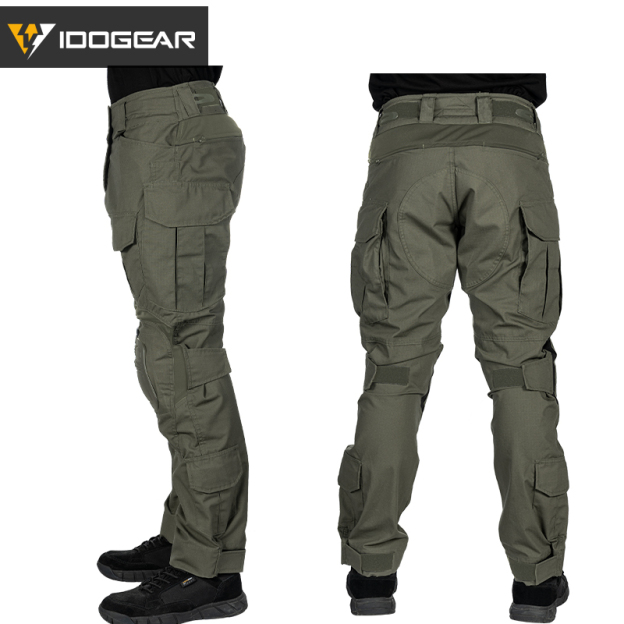IDOGEAR Tactical G3 Suit Shirt & Pants Knee Pads Update Version Men's  Uniforms 3004
