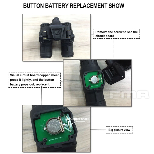 IDOGEAR AN/PVS31 Arrow Dynamic Helmet Night Vision Goggle NVG TB1284 B-Type (Dummy Model) 