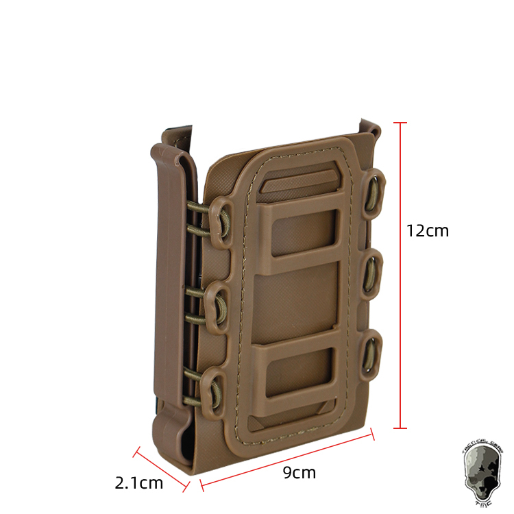 IDOGEAR 5.56mm 7.62mm Tactical Magazine Pouch Hunting Shooting Molle Fastmag Soft Shell Mag Carrier Bag 2777-IDOGEAR INDUSTRIAL