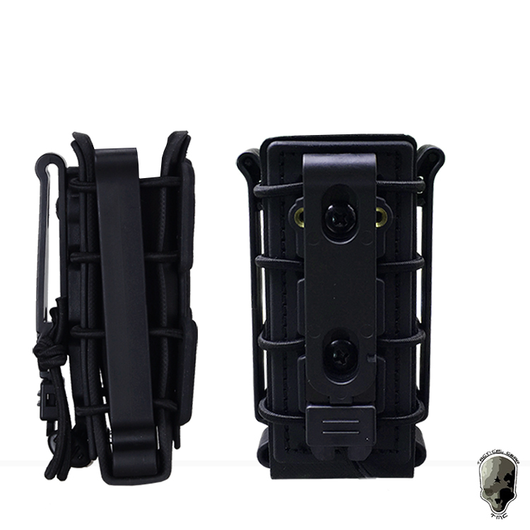 IDOGEAR Tactcical Mag Pouch 9mm Magazine Pouch SoftShell Mag Carrier with Molle Clips 2779