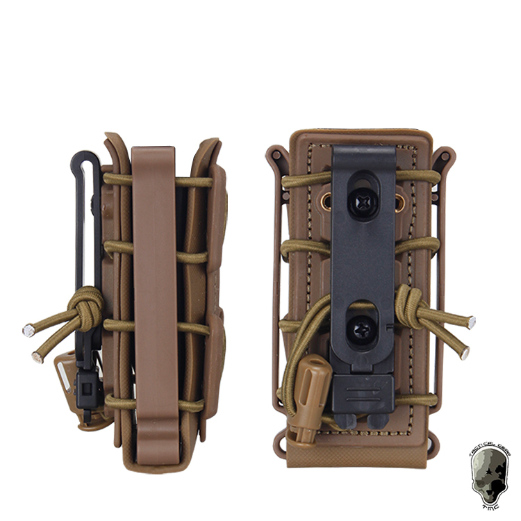 IDOGEAR Mag Pouch 9mm Magazine Pouch SoftShell Mag Carrier with Belt&Molle Clips 2779